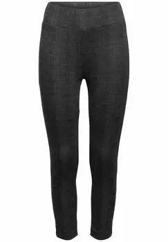 Леггинсы CHECK WITH PATTERN Esprit, черный