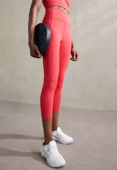 Леггинсы COMPRESSIVE HIGH RISE LEGGING 7/8 Girlfriend Collective, цвет cherry