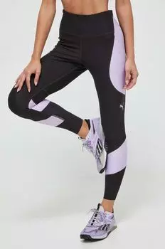Леггинсы для бега Run Ultraform Puma, черный
