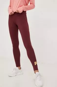 Леггинсы Essentials+ Металлик Puma, гранат