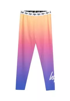Леггинсы FADE SCRIPT Hype, цвет purple