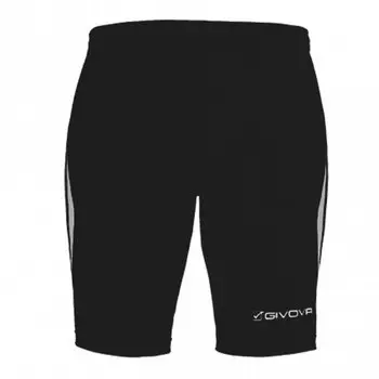 Леггинсы Givova Running Short, черный