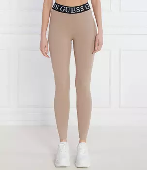 Леггинсы GUESS ACTIVE Slim Fit, бежевый