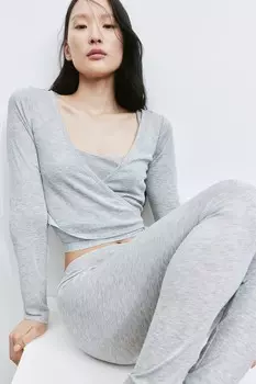 Леггинсы H&M, серый