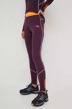 Леггинсы Helly Hansen, фиолетовый