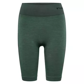 Леггинсы Hummel Cleaa Short, зеленый
