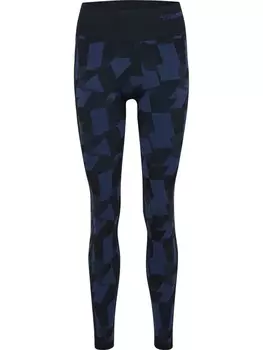 Леггинсы Hummel, цвет blue indigo melange