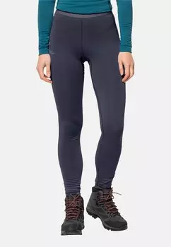 Леггинсы INFINITE Jack Wolfskin, цвет graphite