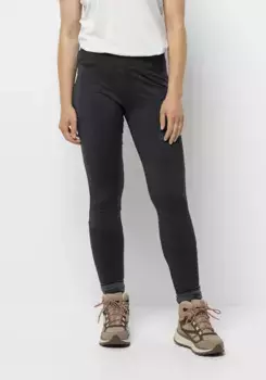 Леггинсы Jack Wolfskin "BERNTAL TIGHTS W", черный
