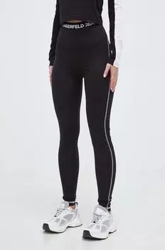 Леггинсы Karl Lagerfeld Jeans, черный