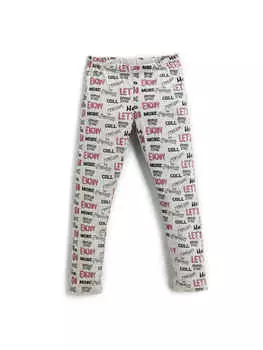 Леггинсы KOTON Leggings, цвет Grau Gemustert
