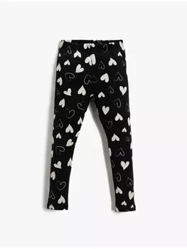 Леггинсы KOTON Leggings, цвет Schwarz Gemustert