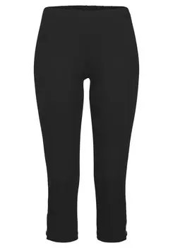 Леггинсы LASCANA Capri, черный