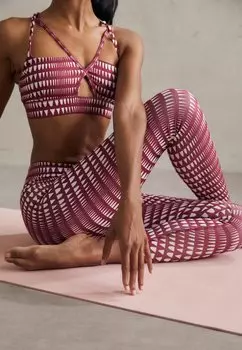 Леггинсы LEMLEM Puma, темно-красный