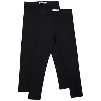 Леггинсы Minymo Basic 2 Pack, черный