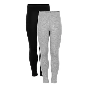 Леггинсы Minymo Basic 2 Pack, серый