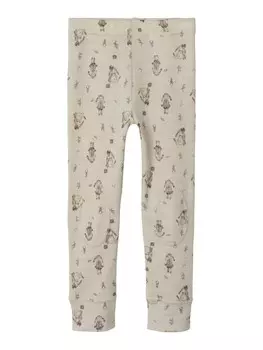 Леггинсы NAME IT Regular Leggings, бежевый