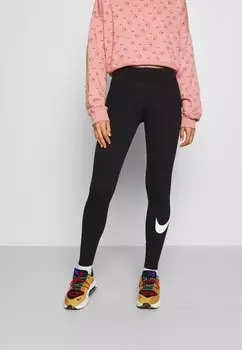 Леггинсы Nike, черно-белый