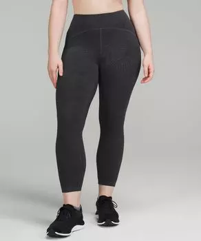Леггинсы Power Thru High Rise Lululemon, черный