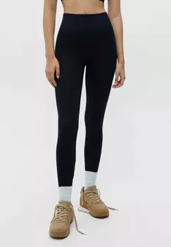 Леггинсы PULL&BEAR, черный