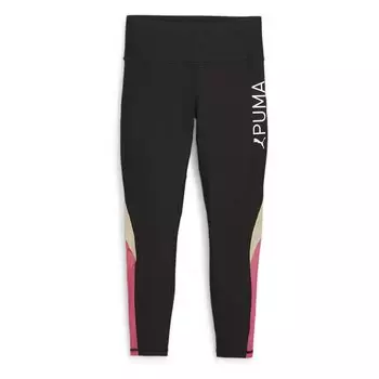 Леггинсы Puma Fit Eversculpt Mesh Fashion 7/8, черный