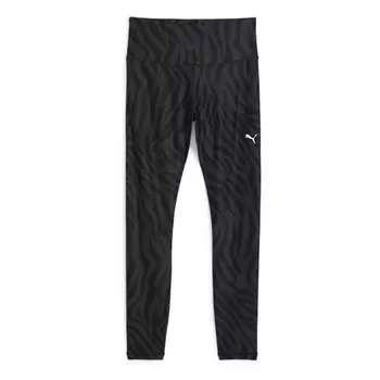 Леггинсы Puma Train Fav 7/8 Aop, черный