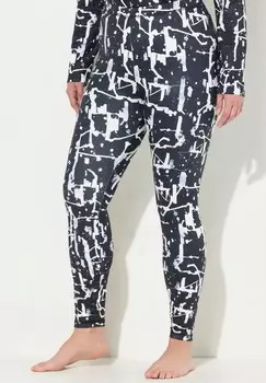 Леггинсы QUICK DRYING ABSTRACT PRINT Ulla Popken, черный
