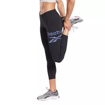 Леггинсы Reebok Modern Safari Cotton, черный