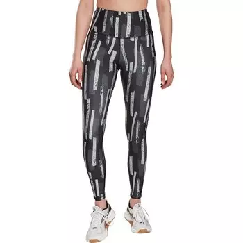 Леггинсы Reebok Myt Allover Print, черный