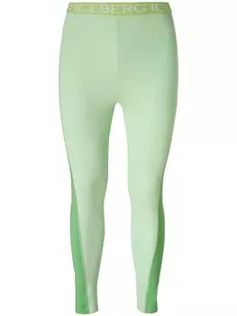 Леггинсы с фирменным поясом Iceberg, зеленый