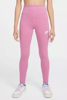 Леггинсы с высокой талией Nike, розовый
