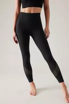 Леггинсы Salutation 7/8 Athleta, черный