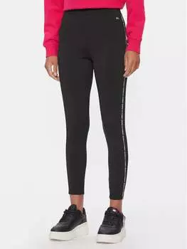 Леггинсы скинни Tommy Jeans, черный