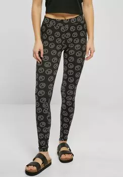Леггинсы SOFT AOP Urban Classics, blackpeace