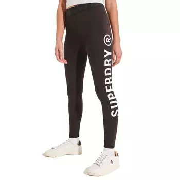 Леггинсы Superdry Essential 7/8, черный