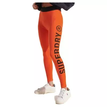 Леггинсы Superdry Essential 7/8, оранжевый