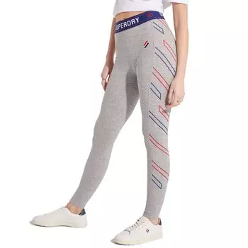 Леггинсы Superdry Sportstyle, серый