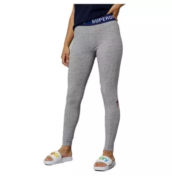 Леггинсы Superdry Sportstyle, серый