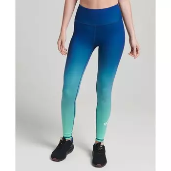 Леггинсы Superdry Training Essential, синий