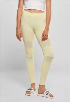Леггинсы TECH Urban Classics Curvy, желтый