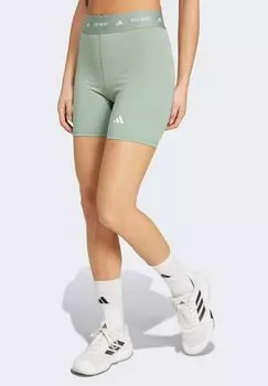 Леггинсы TECHFIT adidas Performance, зеленый
