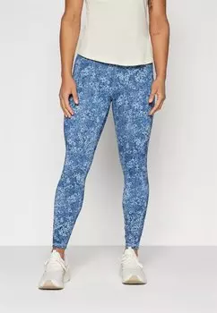 Леггинсы TRAIN 7/8 Puma, цвет club navy/floral print