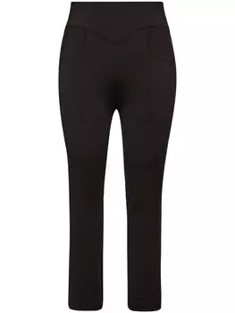 Леггинсы Ulla Popken Lederhose, черный