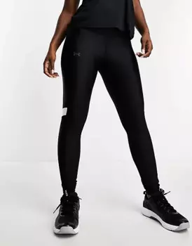 Леггинсы Under Armour Mesh panel, черный