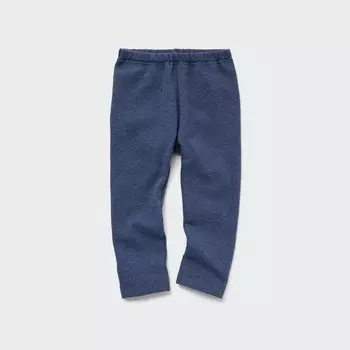 Леггинсы UNIQLO флисовые, синий