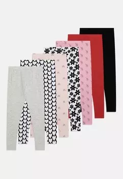Леггинсы Unisex 7 Pack Friboo, цвет black/red/light pink