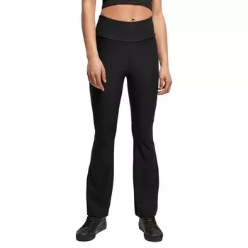 Леггинсы Urban Classics Boot Cut, черный