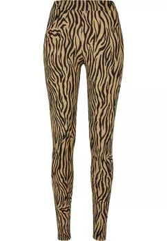 Леггинсы Urban Classics, цвет beigezebra
