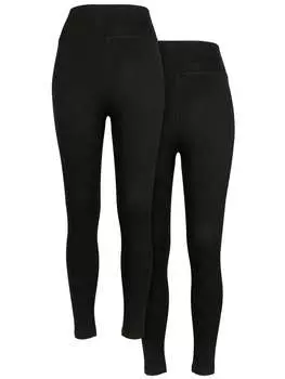 Леггинсы Urban Classics, цвет black+black