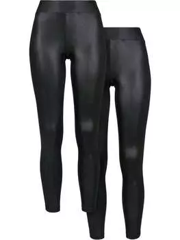 Леггинсы Urban Classics, цвет black+black